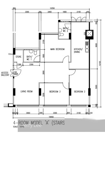 Blk 476 Pasir Ris Drive 6 (Pasir Ris), HDB 4 Rooms #111841002